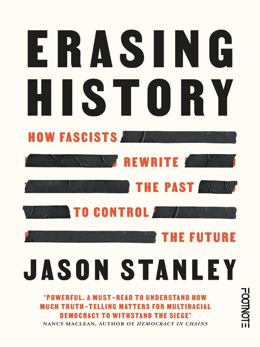 Title details for Erasing History by Jason Stanley - Wait list